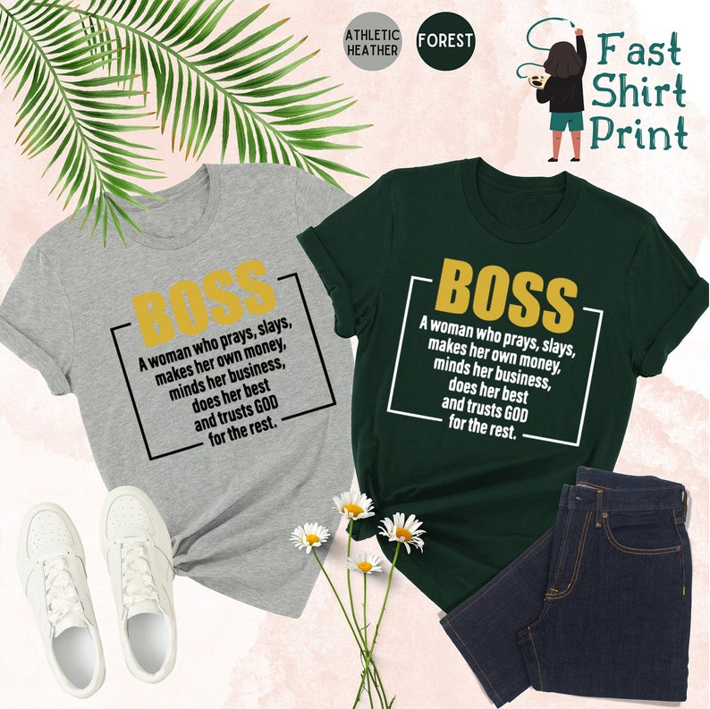 Boss Definition Shirt, Entrepreneur Shirt, Boss Shirt, Gift For Boss, Funny Shirts For Women, Money Shirt, Funny Gifts For Mom, Woman Shirts image 4