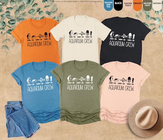 Aquarium Crew Shirt, Aquarium Fish Shirt, Field Trip Shirt, Saltwater Aquarium Shirt, Cute Fish Shirt, Aquarium Tshirt, Aquarium Lover Gift