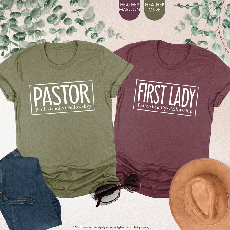a couple of shirts that are next to a hat