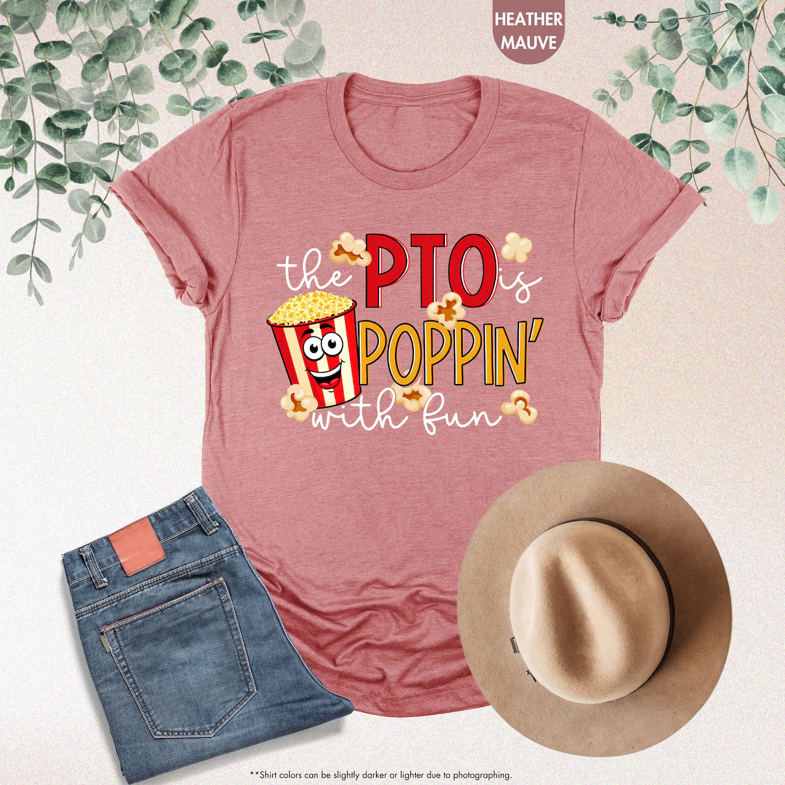 The PTO Poppin With Fun Shirt, Paid Time off Shirt, Day off Shirt, PTO ...