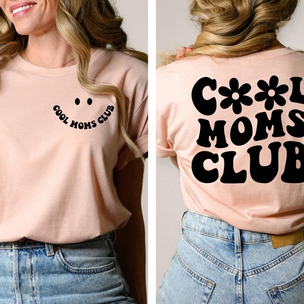 Cool Moms Club Shirt, Funny Moms Shirt, Mom Shirt, Mothers Day Shirt, Cool Moms V-neck, Mothers Day Gift, Cool Moms Club V-neck Shirt