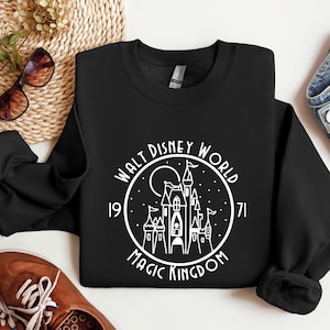 Walt Disney World Castle 1971 Sweatshirt, Magical Kingdom Sweatshirt or Hoodie