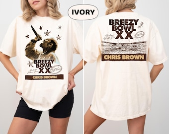 Comfort Colors® Shirt, Chris Brown Breezy Bowl XX Shirt, Chris Brown Album Shirt, Chris Brown 2025 Tour Shirt, Concert Shirt, CB Fan Gift