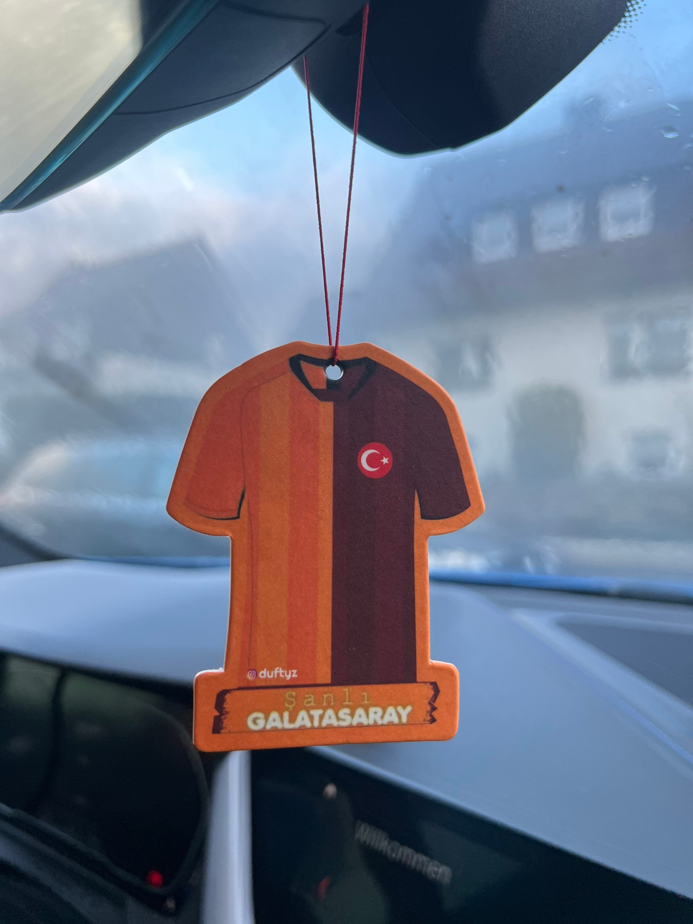 2x Galatasaray Jersey Fragrance Tree, Car Fragrance, Air Freshener