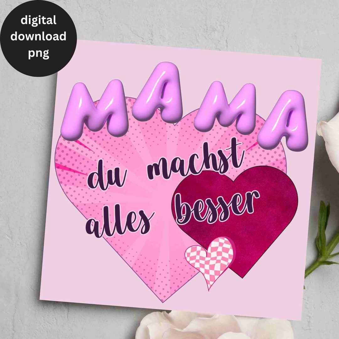 Muttertags Spruch Png, Muttertag Clipart Gruß Png, Sprüche Für Mutti