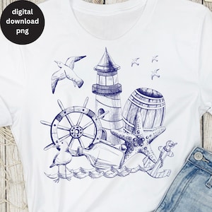 Camiseta de pescador con diseño de sublimación Oceancore PNG de moda, descarga digital estética de pescador, camiseta de regalo de pescador de estilo vintage PNG