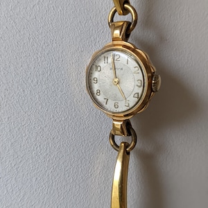 Montre Pendentif Vintage Endura - Remontage Manuel - Boîtier Diamanté - Fonctionne