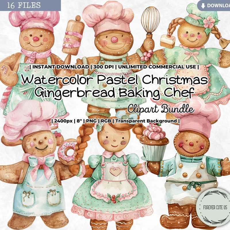 Gingerbread Chef - Etsy