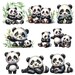 Pandas Clipart, Panda Png, Panda Clipart Bundle, Clipart Bundle, PNG ...