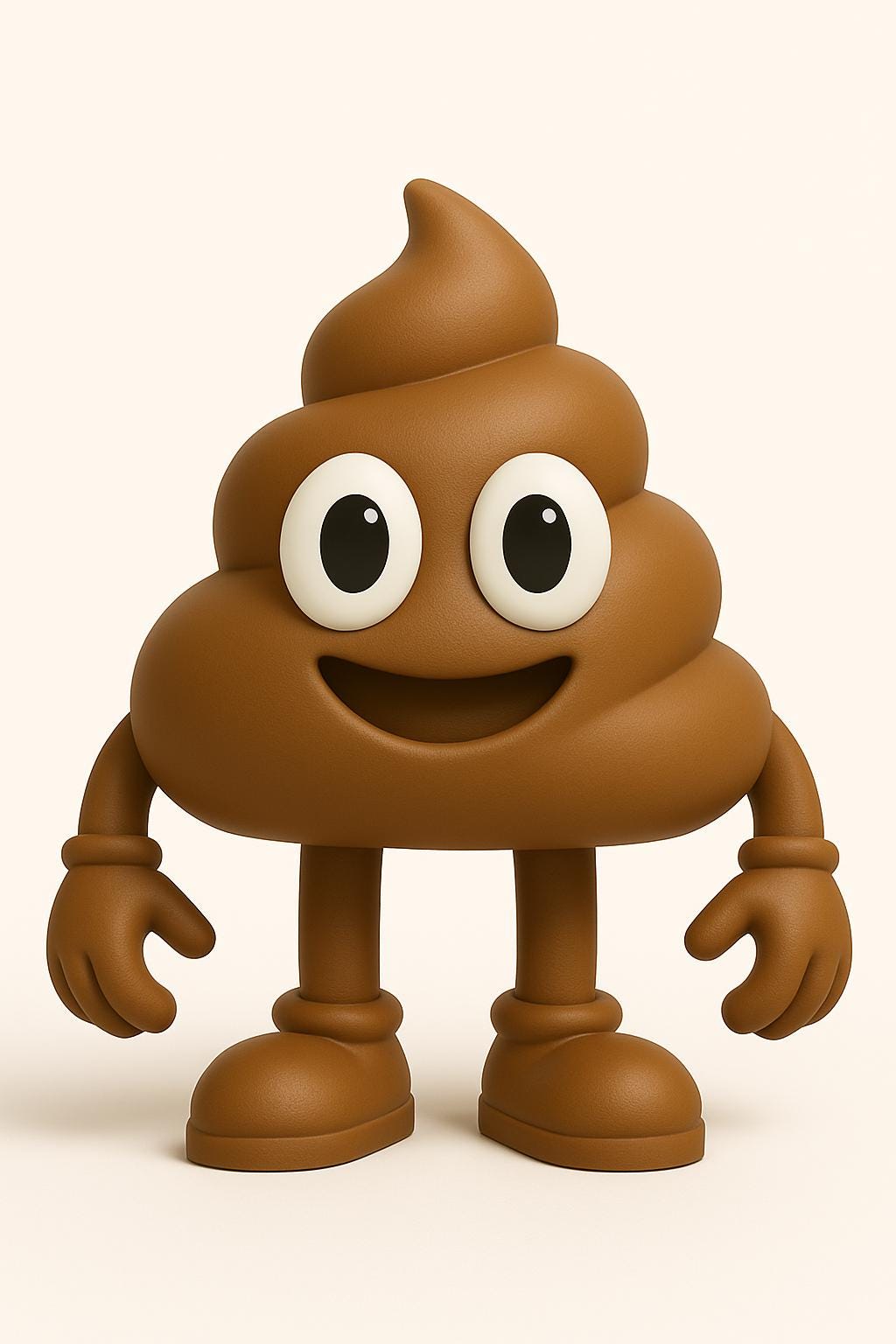 Aimant de réfrigérateur emoji caca imprimé en 3D (7 cm) - France