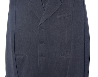 Costume 2 pièces Lew Rose des années 1950 sur mesure, fait main, rangée Savile, mentor d'Edward Sexton