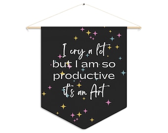 TTPD inspired- I cry a lot but I am so productive-Pennant