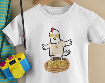 Toddler Chicken Nugget Shirt: Animated Besties Tee