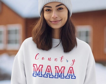 Country Mama Sweatshirt: Southern Belle Farm Mom Style