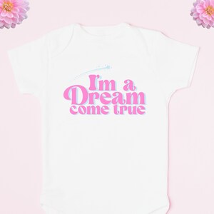 I&#39;m a Dream Come True, Disney Baby Onesie, Dreams Come True Onesie, Disney Cute Onesie, Disney Trip, Disney Pregnancy Announcement, Disney