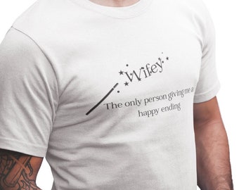 Funny Husband Shirt, Happy Ending Tee, Wedding Gift