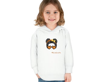 Kidlife Girl in Heart Shades Toddler Hoodie - Just like mom,  matching momlife sweater, mom and her mini me, twinning it