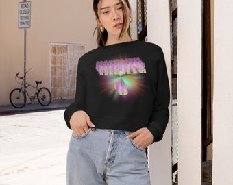 Mente B Crop Top: Retro Gamer Gen Z Sweater