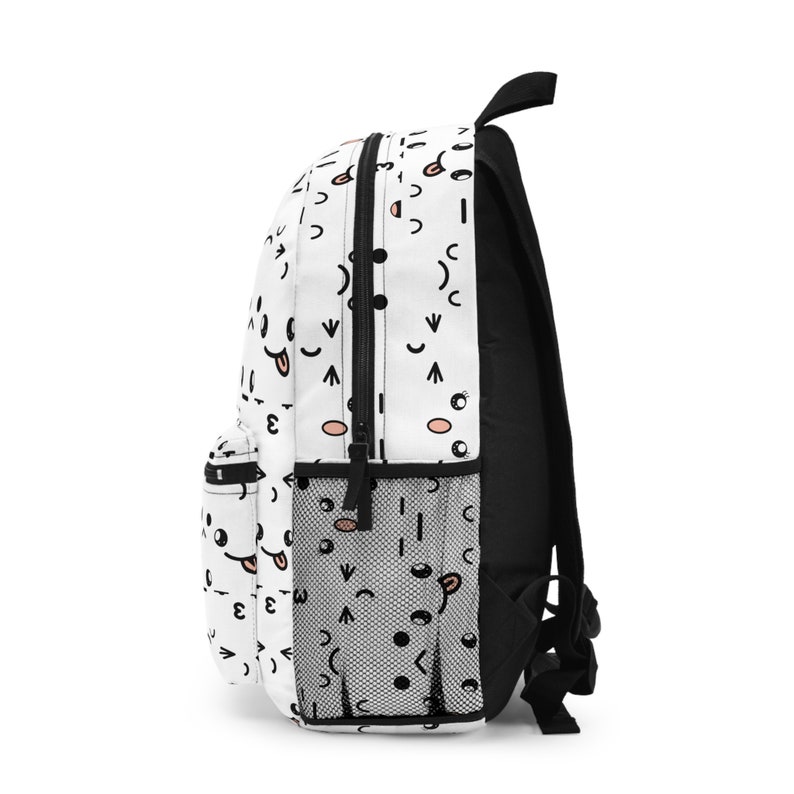 Kawaii Backpack Sanrio Backpack Emoji Backpack Kuromi Etsy