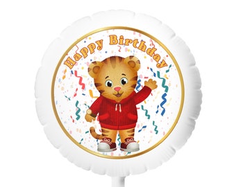 Daniel Tiger Party, Daniel Tiger Balloon, Boy Birthday Decor, Toddler Party Decor,  Daniel Tiger Birthday, Toddler Birthday Decor, Mylar