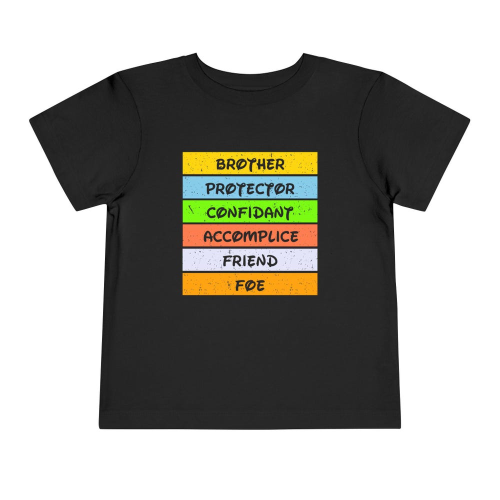 Protector Shirt, Friend Shirt,Brother Shirt, Accomplice Shirt, Foe Shirt, Disney Trip Shirt, Confidant Shirt, Matching Shirt, Family Shirt Fashionsphere