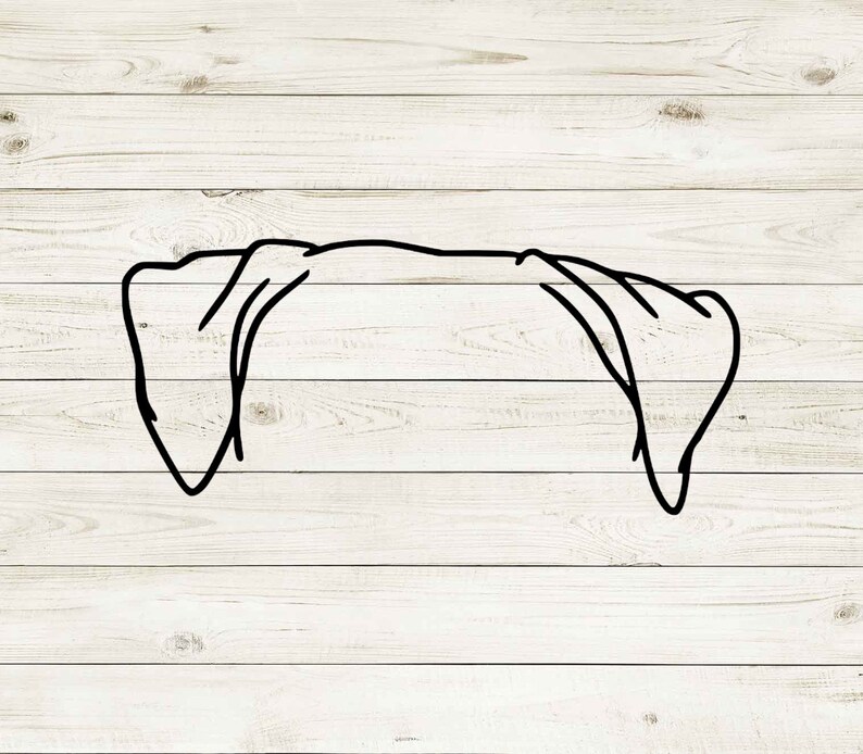 Dog Ears Svg, Labrador Svg, Lab Png, Dog Mom Svg, Dog Owner Svg, Dog