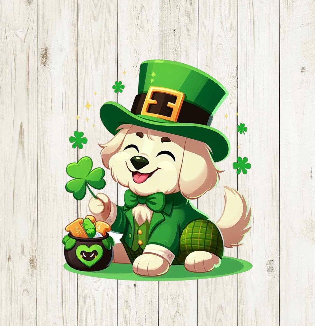 st patrick day dog
