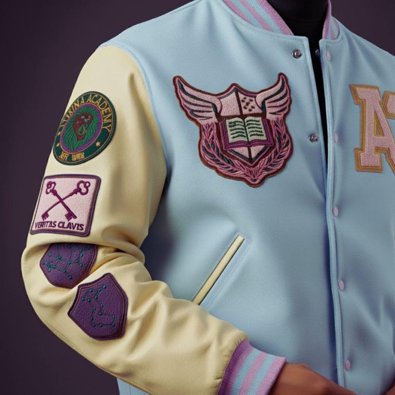 Custom Varsity Jacket: Personalized Chenille Patch Letterman Jacket - Etsy