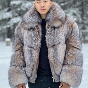 Double Side Fur Coat - Etsy