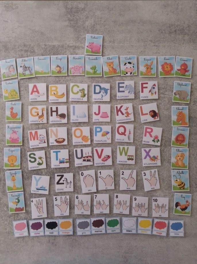 routine emploi du temps planning pictogramme autisme Montessori pecs non  verbal