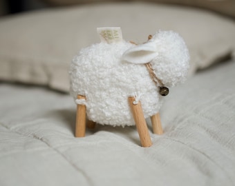 boerderij dieren schapen speelgoed schapen beeldje, decoratieve schapen, Pasen decor, boerderij kwekerij decor, housewarming cadeau, baby douchegift, lam