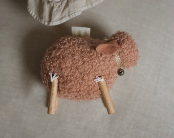 Schapenbeeldje, boerderij dier schapen speelgoed, decoratieve schapen, Paasdecoratie, kinderkamer decor, boerderij decor, housewarming cadeau, baby cadeau