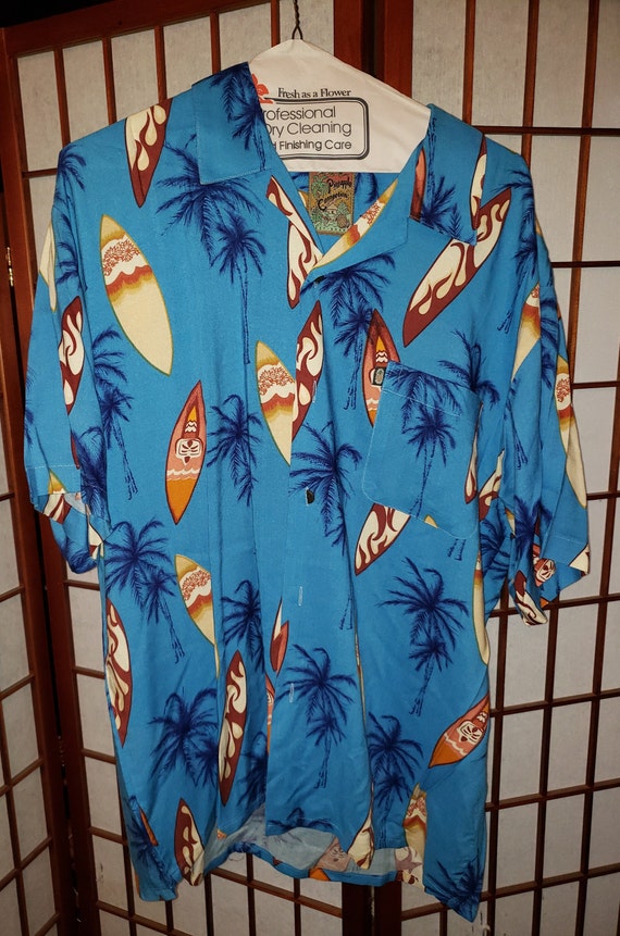 Surfboard pattern Vintage Hawaiian Shirt