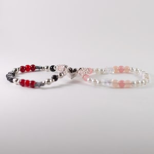 Magnetic Friendship Bracelets | Beaded onto Elastic | Nana & Hachi