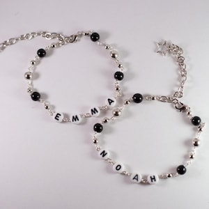 Custom Name Bracelet | Beaded Gift for Friends or Couples