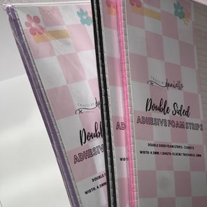 Farbiges doppelseitiges Schaumstoffstreifen-Klebeband, doppelseitiges Klebeband, farbiges Schaumstoff-Klebeband