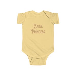 Zara Princess Infant Bodysuit image 2