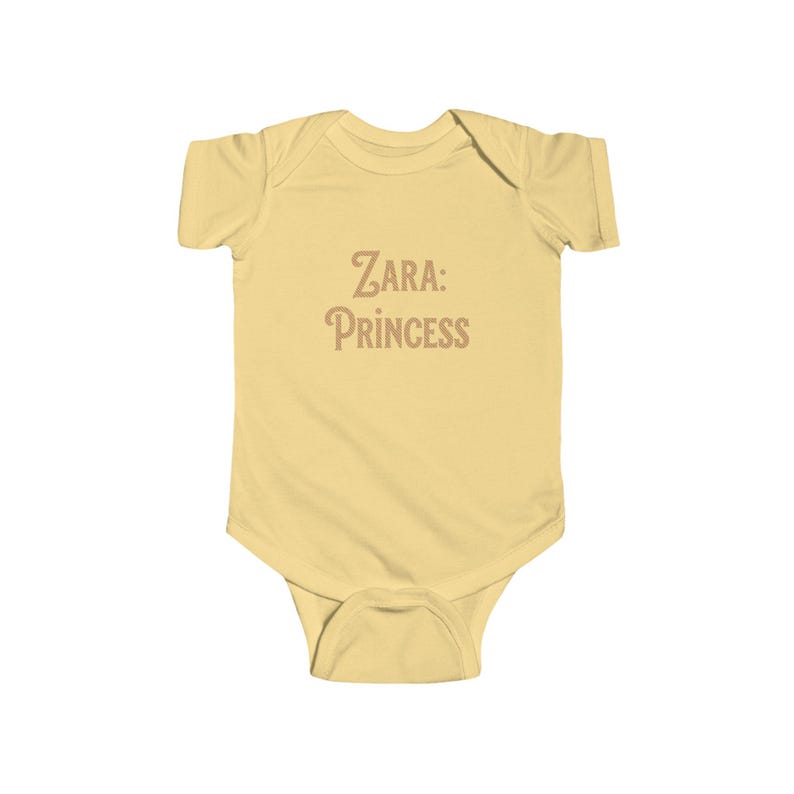 Zara Princess Infant Bodysuit image 2