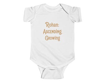 Body de bebé Rohan Ascending Growing con nombre