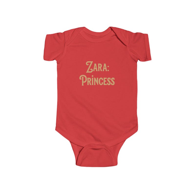 Zara Princess Infant Bodysuit image 4