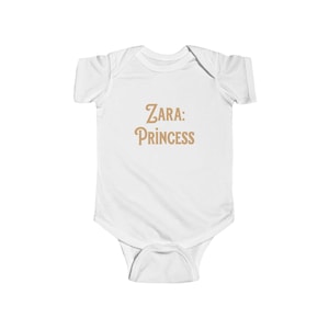 Zara Princess Infant Bodysuit image 1
