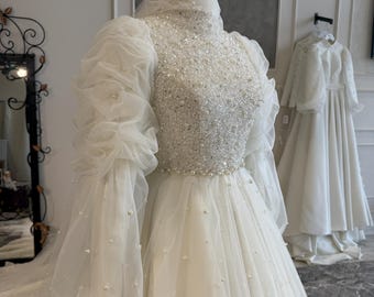 Goddess Of Bacino Luxury Fountain Bridal GownWedding Dress Bridgerton Dress Evening Gown Pageant Dress Queincenera Ball Gown Abendkleid