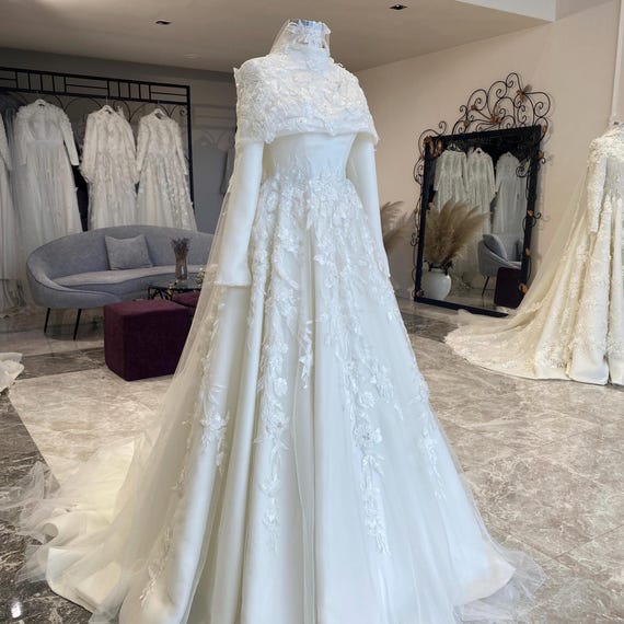 knee length dresses for ladies Magnificent White Princess Bridal Dresses main image 1