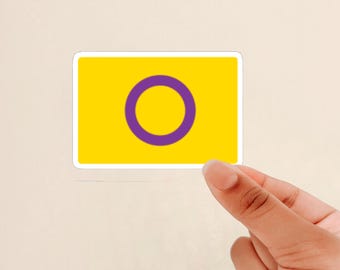 Intersex Flag Sticker