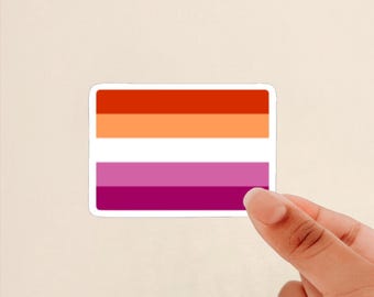 Lesbian Flag Sticker