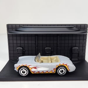 1:64 Diecast Diorama | Hot Wheels & Matchbox Miniature Scene | Gas Station | Shelf, Wall or Desk Display | single stl file | 3D Print