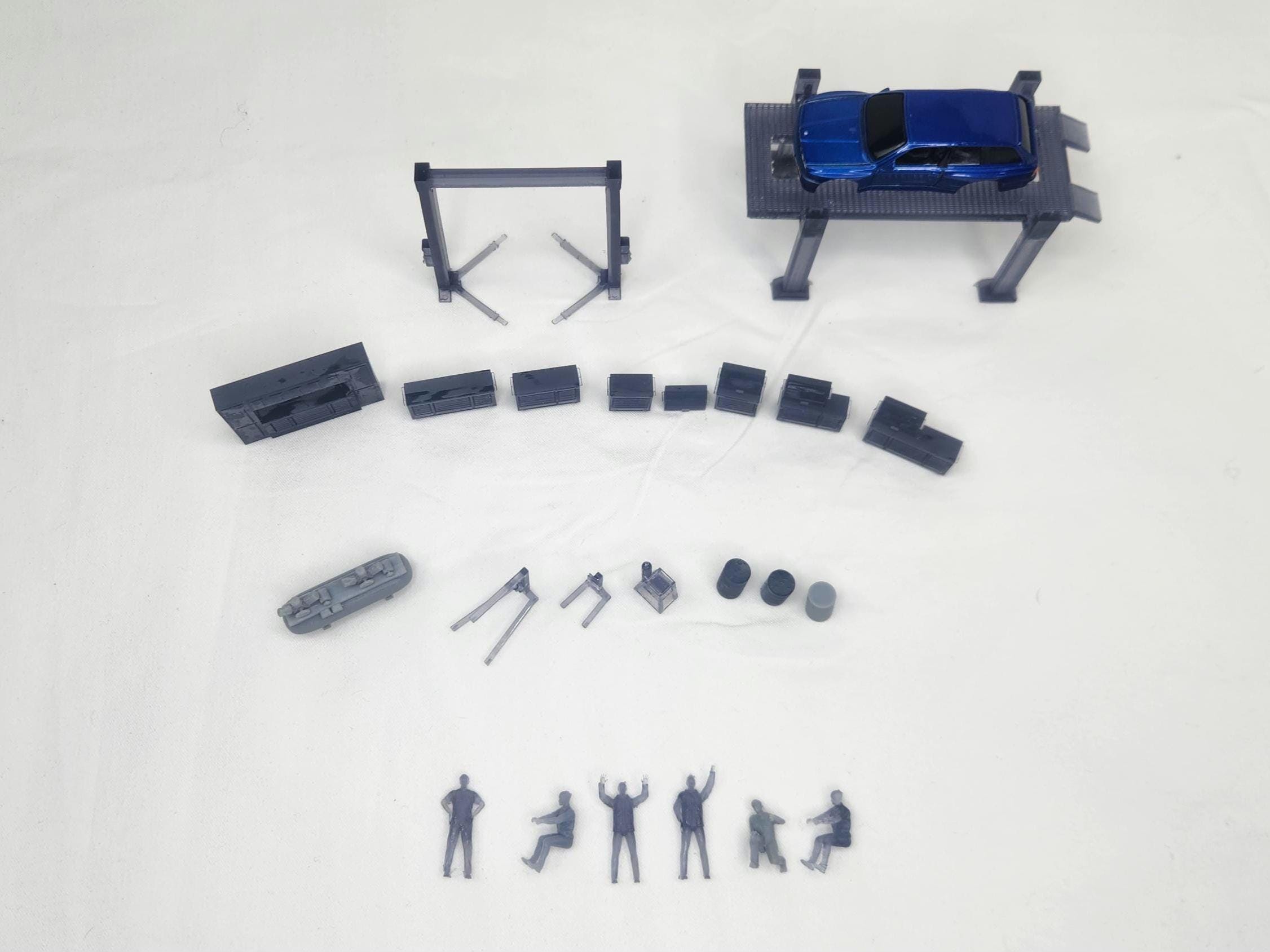 ☆ 1/64 Garage Item M 1:64 Auto Body Shop - Shop Tool Accessories Series 1