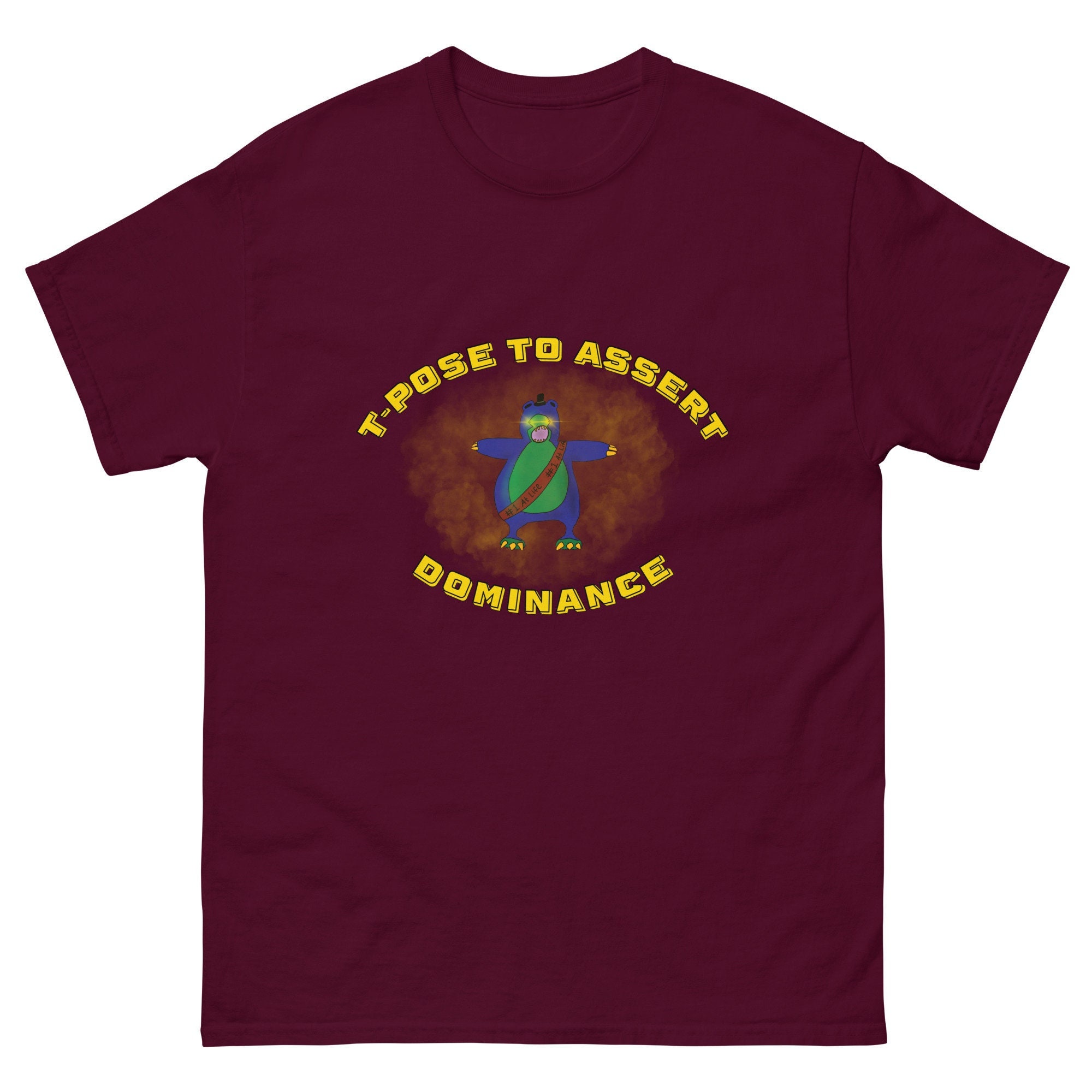 T-pose Dominance Unisex T-shirt 