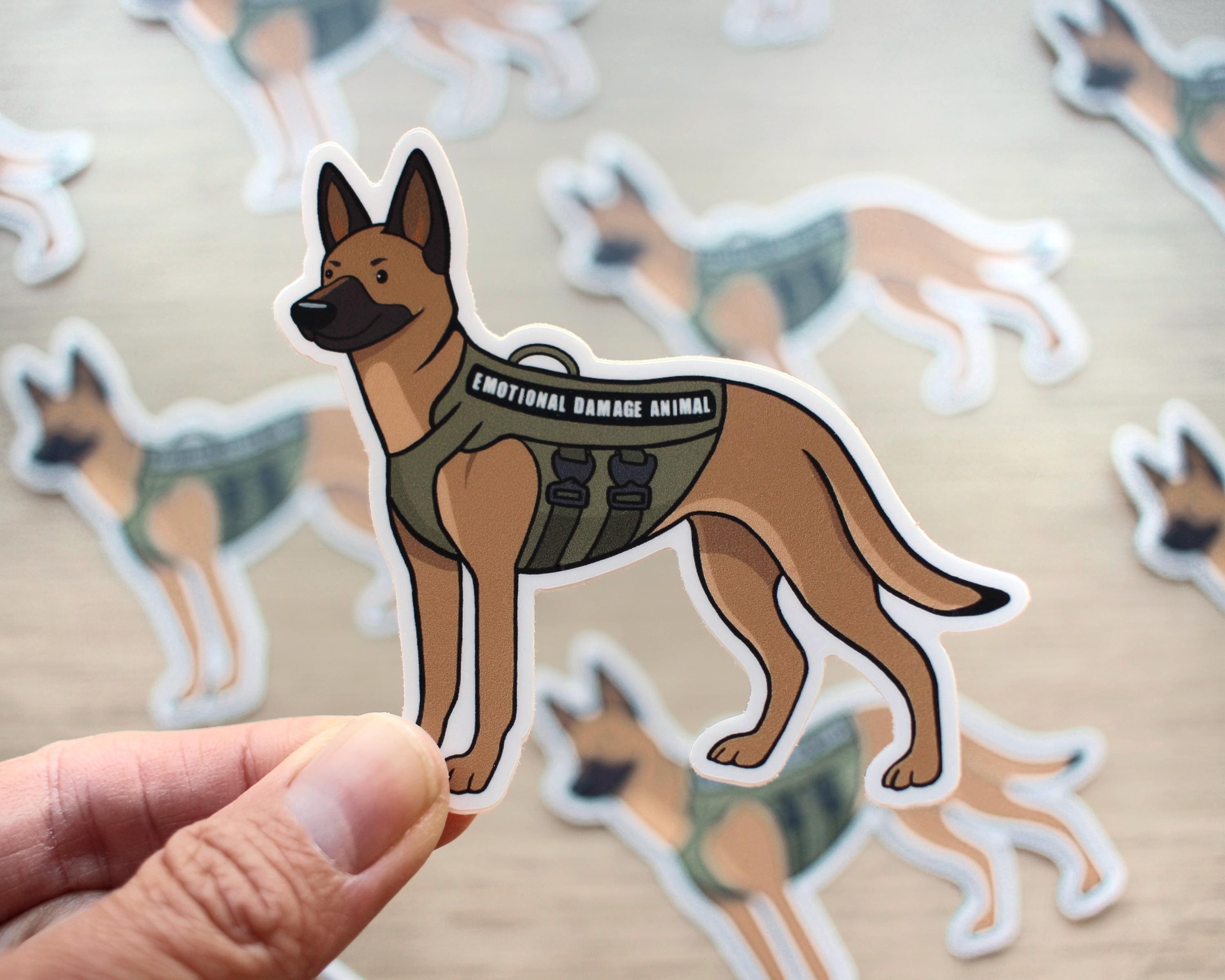 German Shepard K9 Police Dog In Training Stock Photo - Download Image - Foto 2