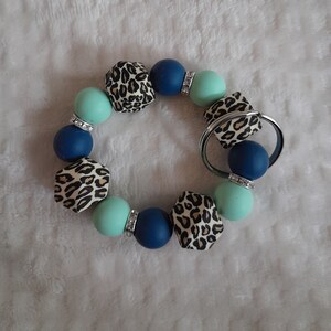 Leopard Print Wristlet